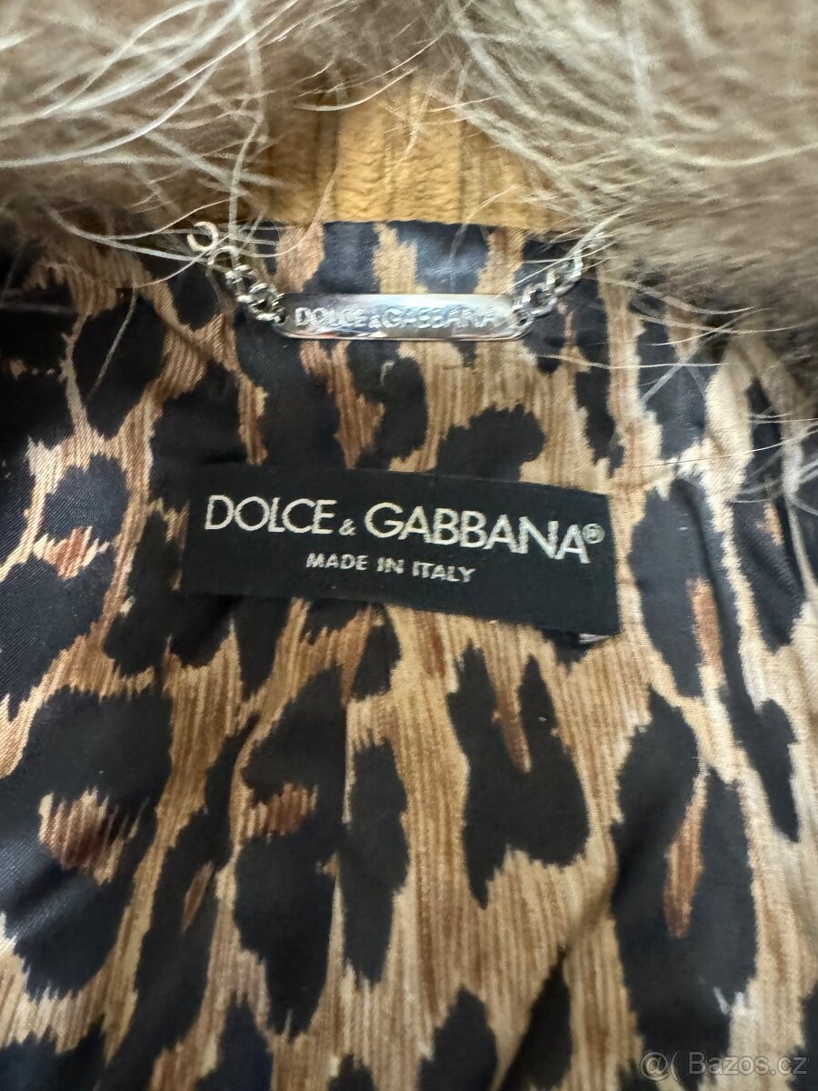 Luxusní kabatek Dolce Gabbana - 3