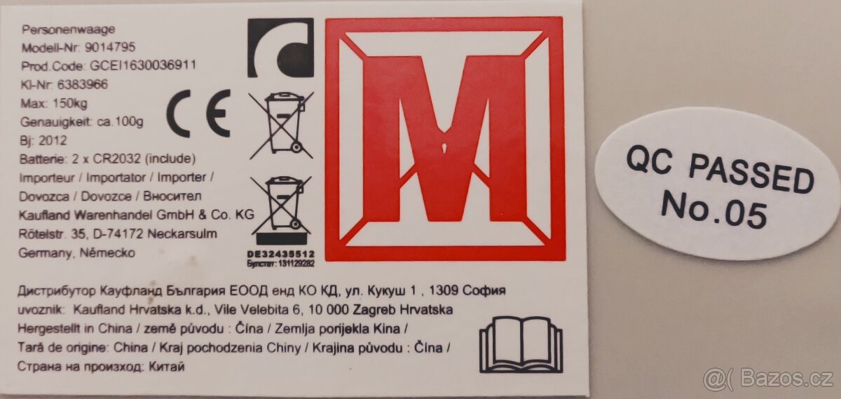 Osobní digitální váha - 3