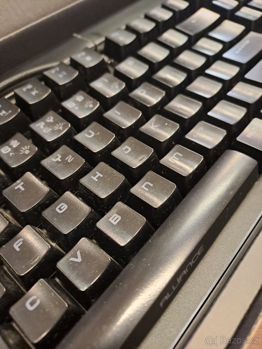 Herní klávesnice Ozone Alliance-hybridní spínače/RGB - 3