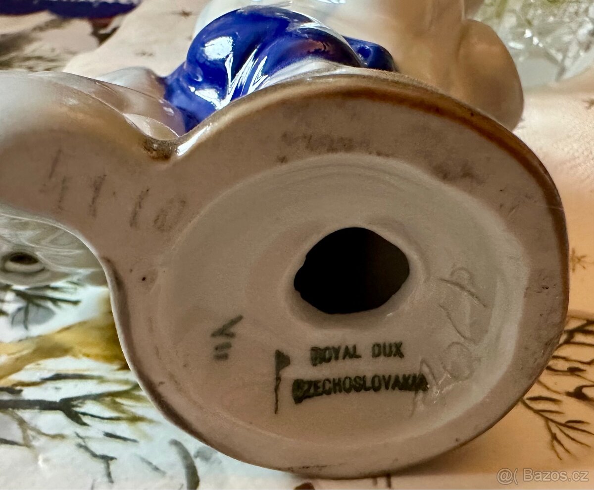 Royal Dux - cirkusový 🎪 SLON - 3