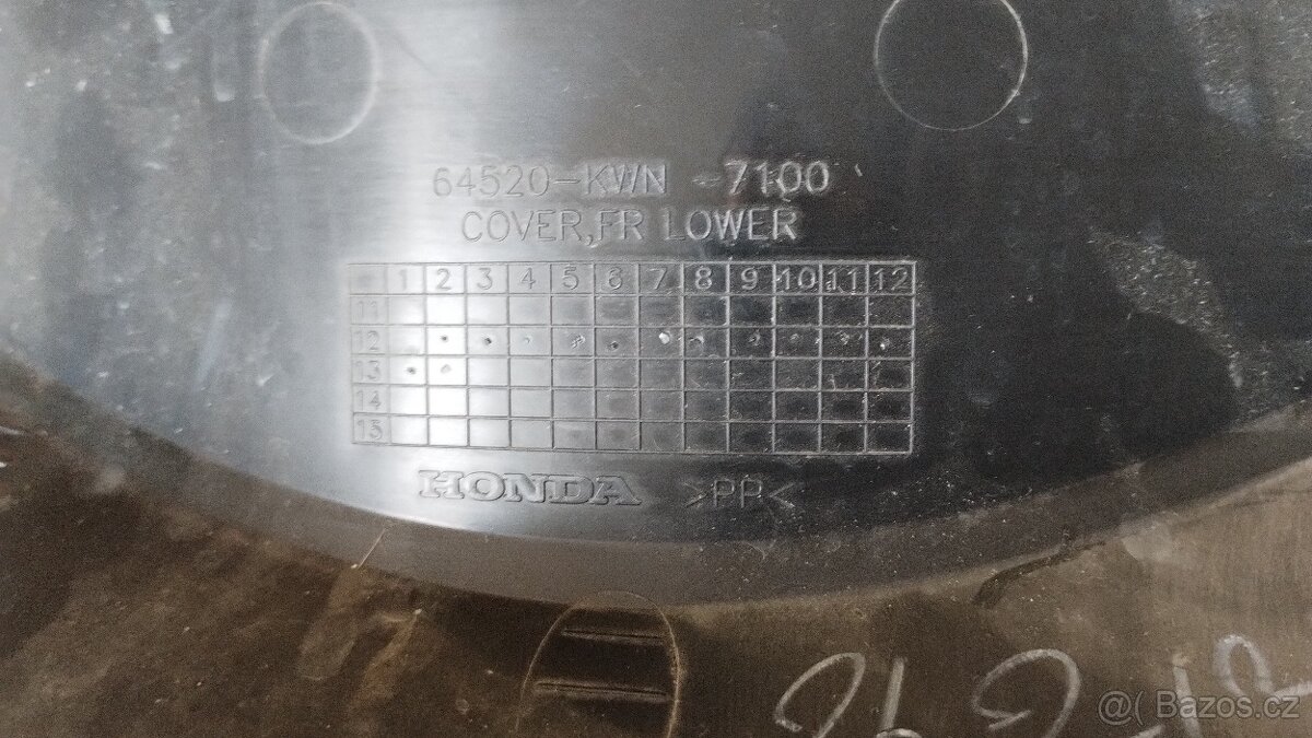 Honda pcx 125 model 2012-13 podbeh plast za kolem - 3