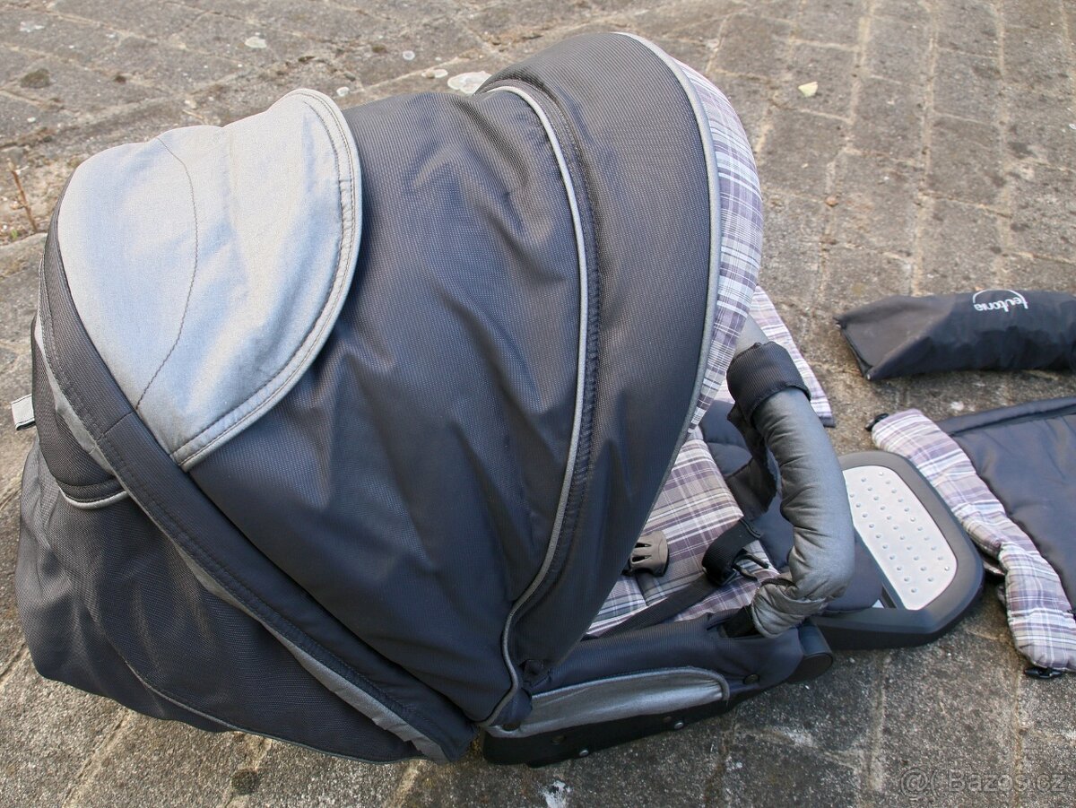 Kočárek dvojkombinace Teutonia - 3