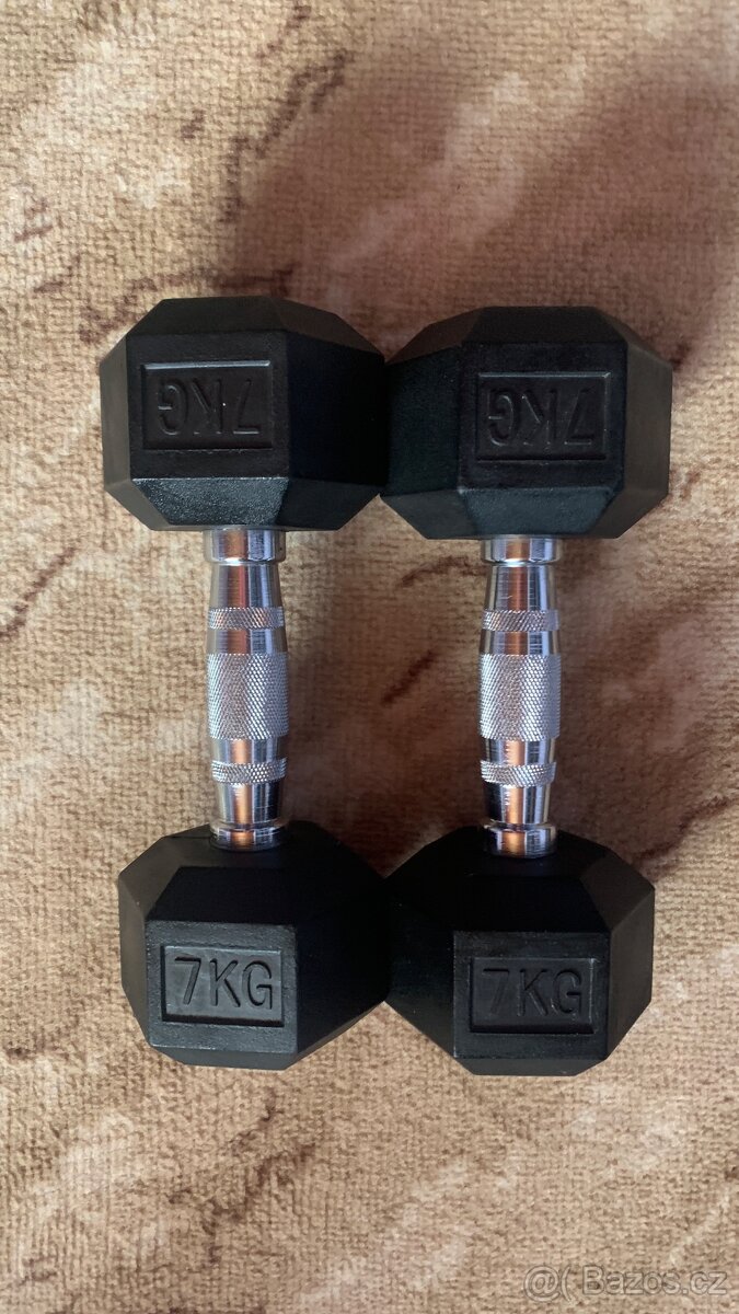 jednoruční činky Hexa - 3