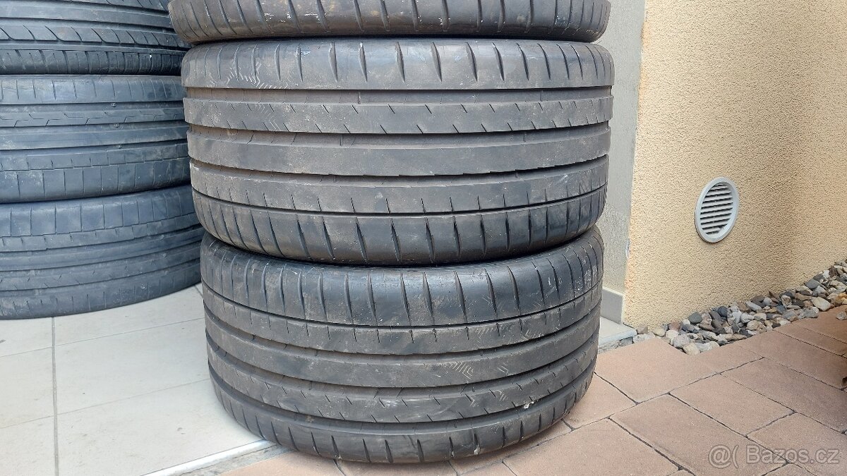Pneu letní, 4 ks, zn. MICHELIN, 2x 245/30/20 a 2x 265/30/20 - 3