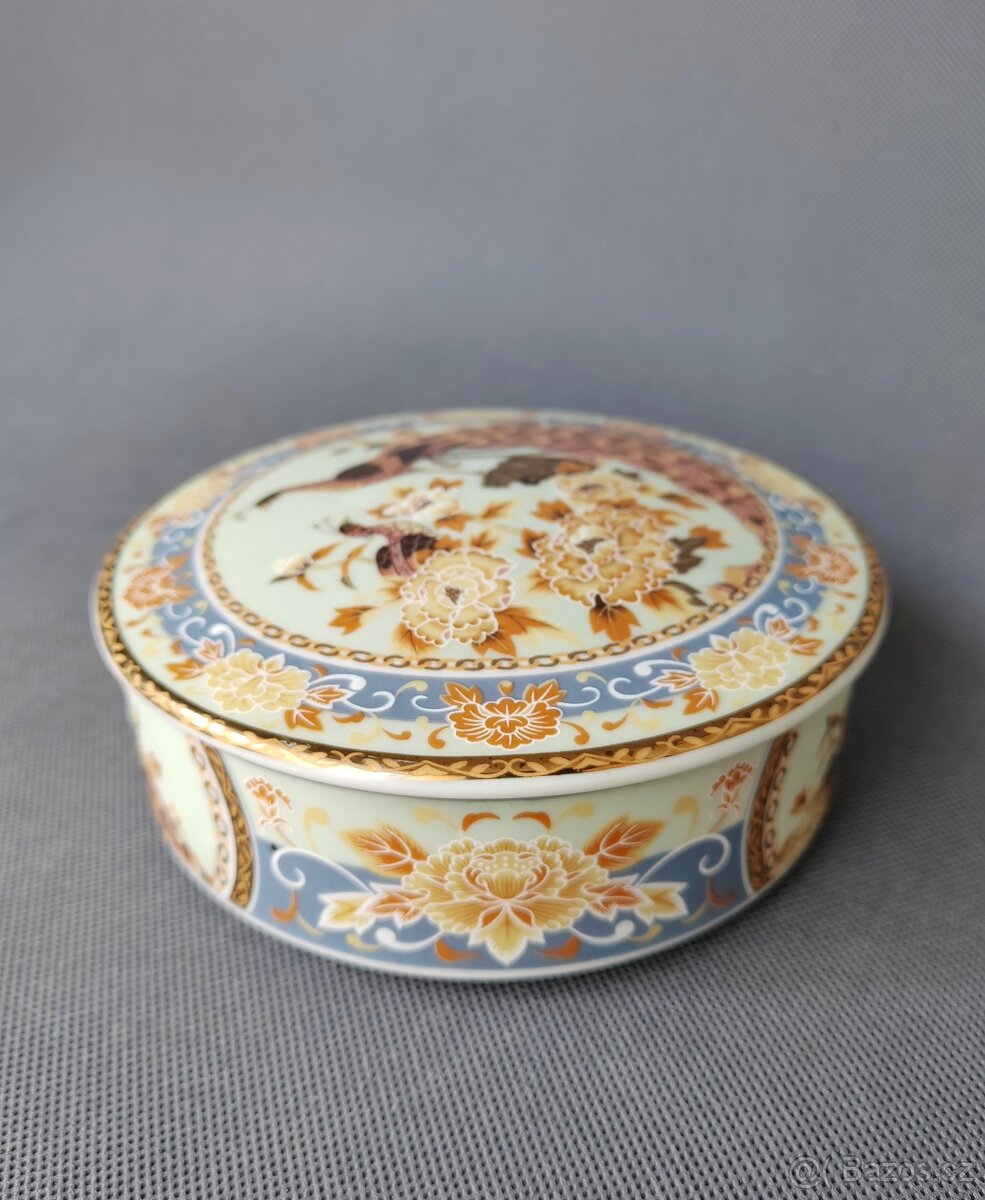 Krásná porcelánová šperkovnice/dóza od Tilia (Německo) - 3