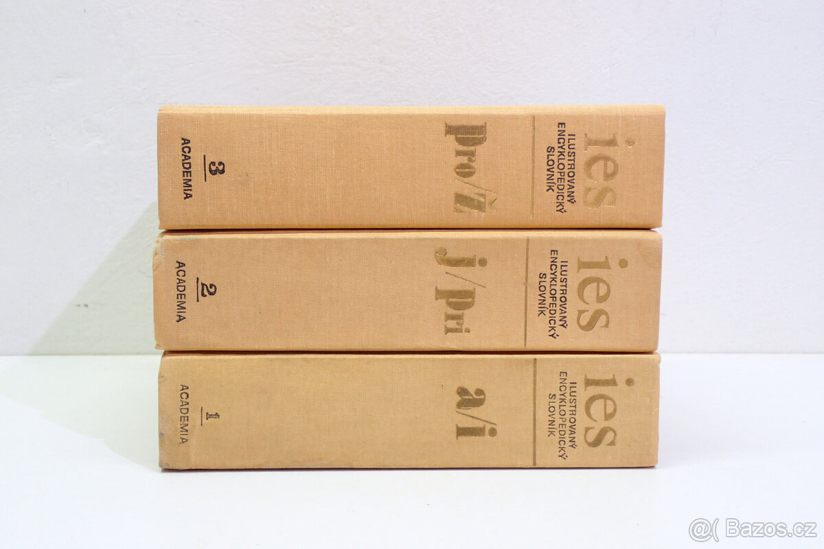 3x Encyklopedický slovník - 3
