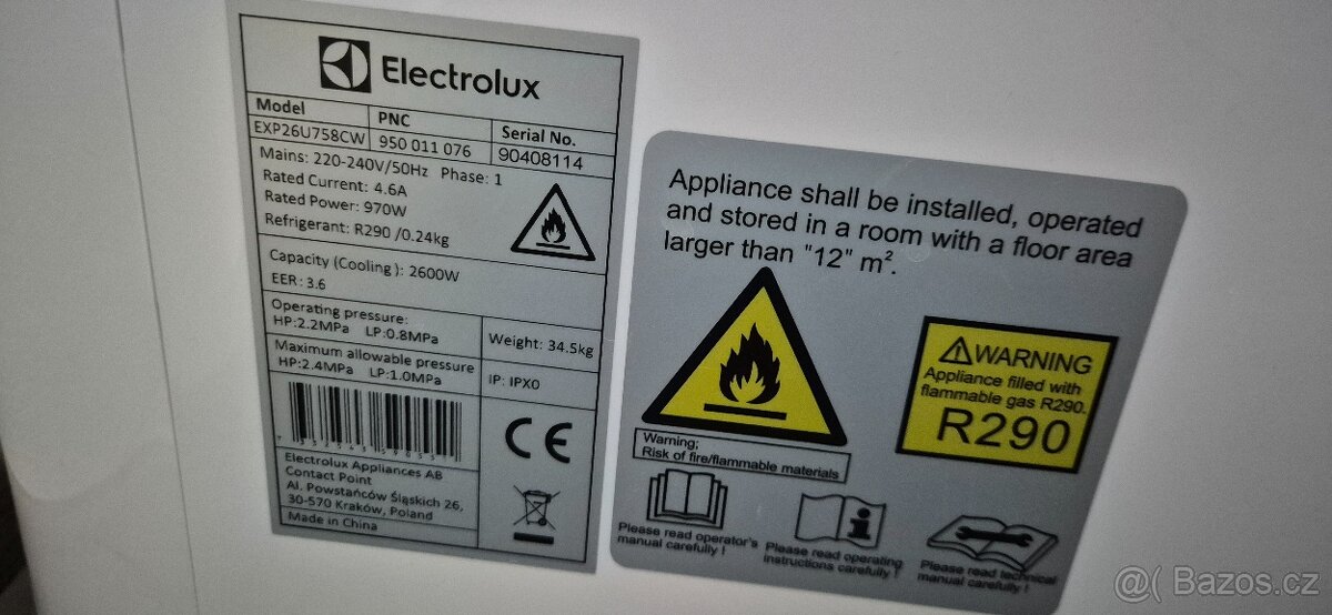 Klimatizace Electrolux EXP26U758CW - 3