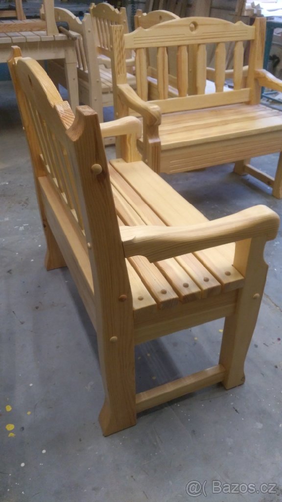 Zahradní nábytek masiv borovice, smrk - 3