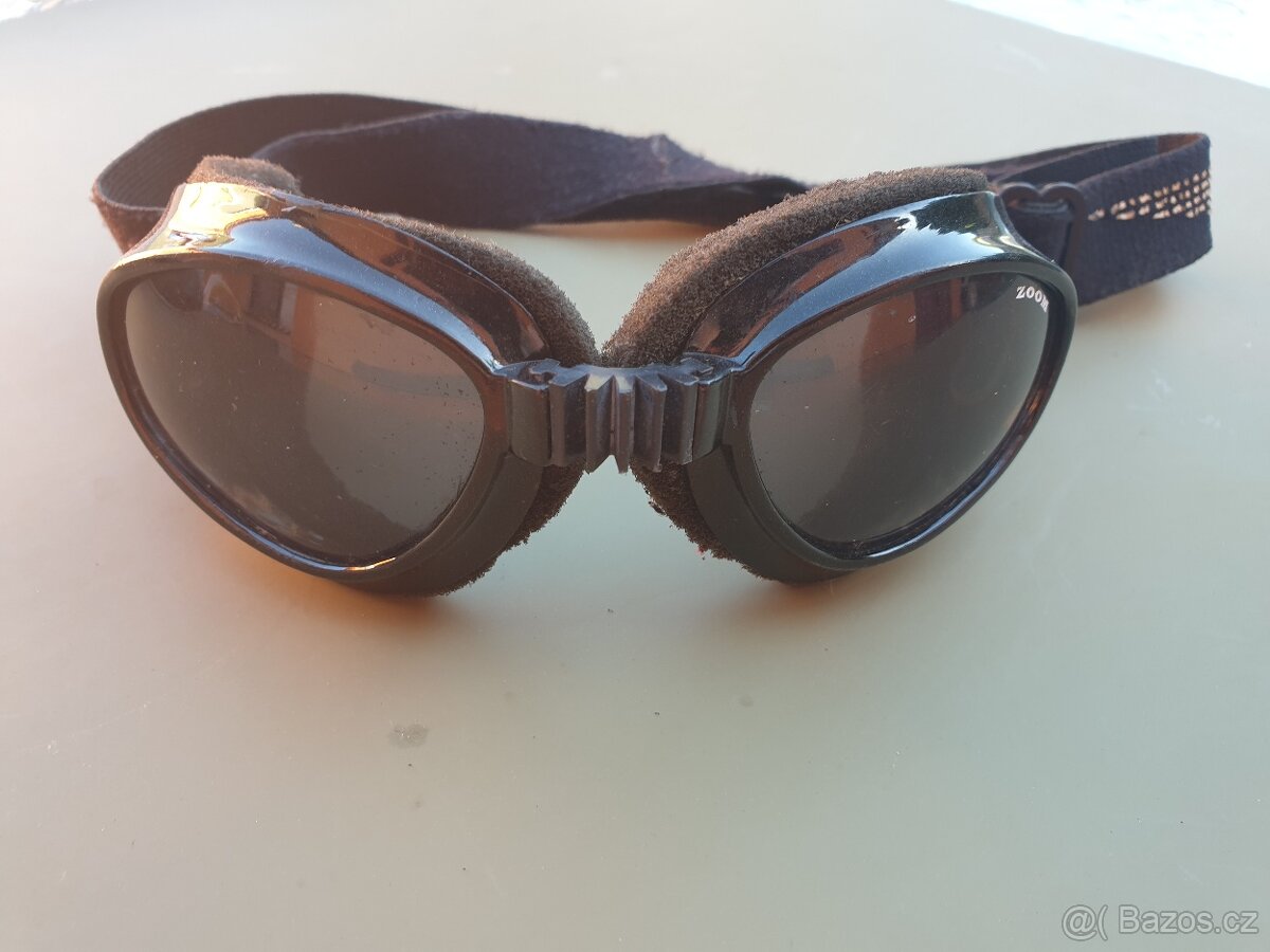 Prodám použité moto retro brýle - 3