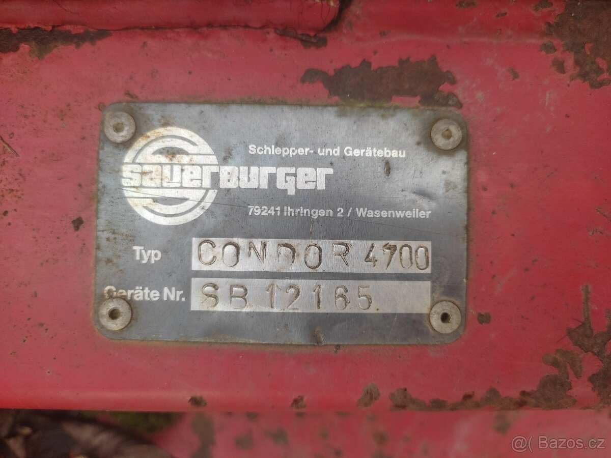 MULČOVAČ SAUERBURGER CONDOR 4700 - 3