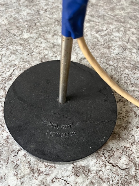 Stolní lampa kovová retro typ 101201 - 3