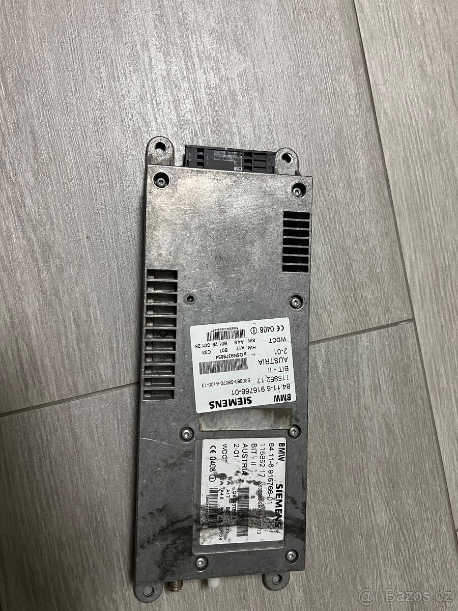 bmw e46 radio, zesilovač, cd měnič, atd... - 3