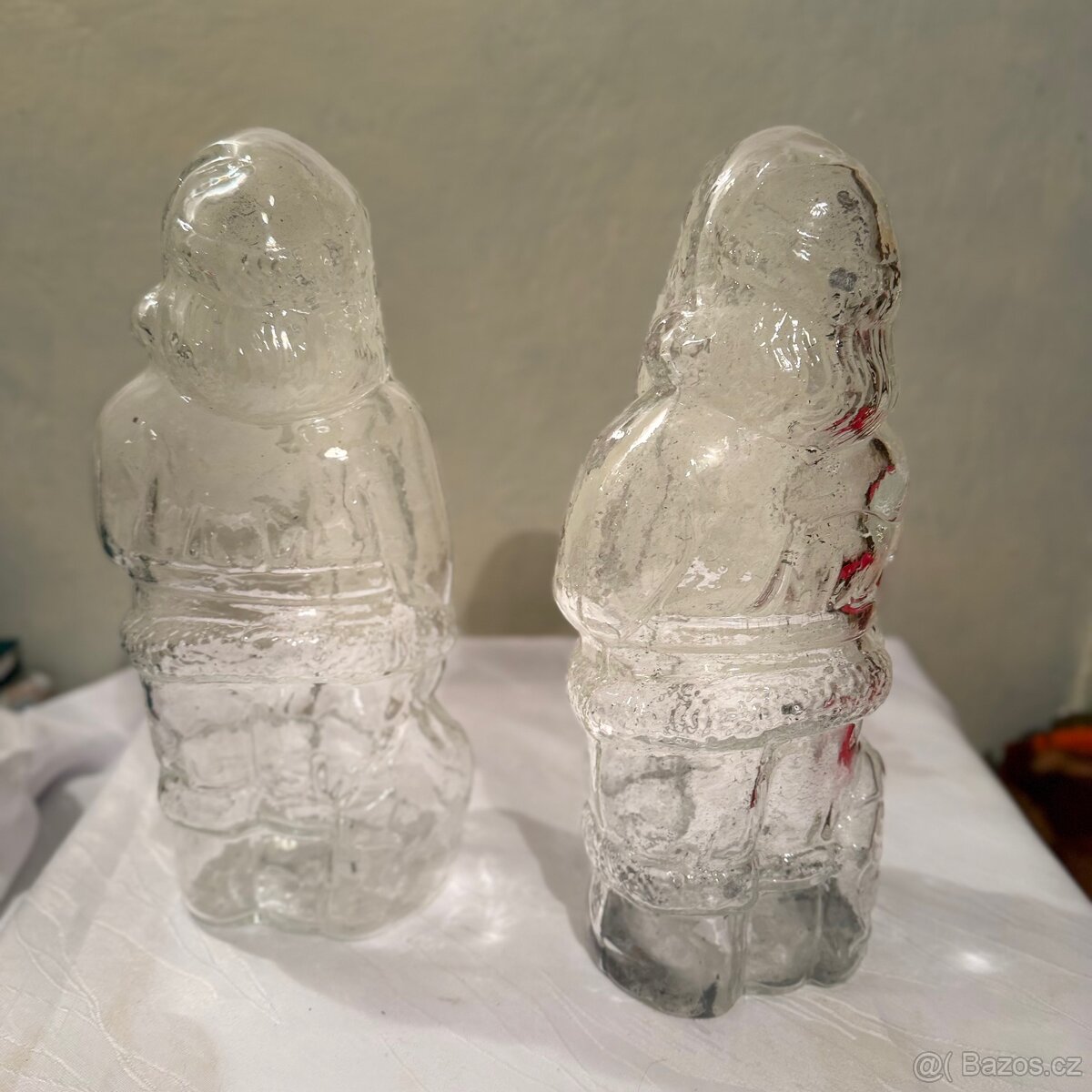 Skleněný Mikuláš 2ks - 3