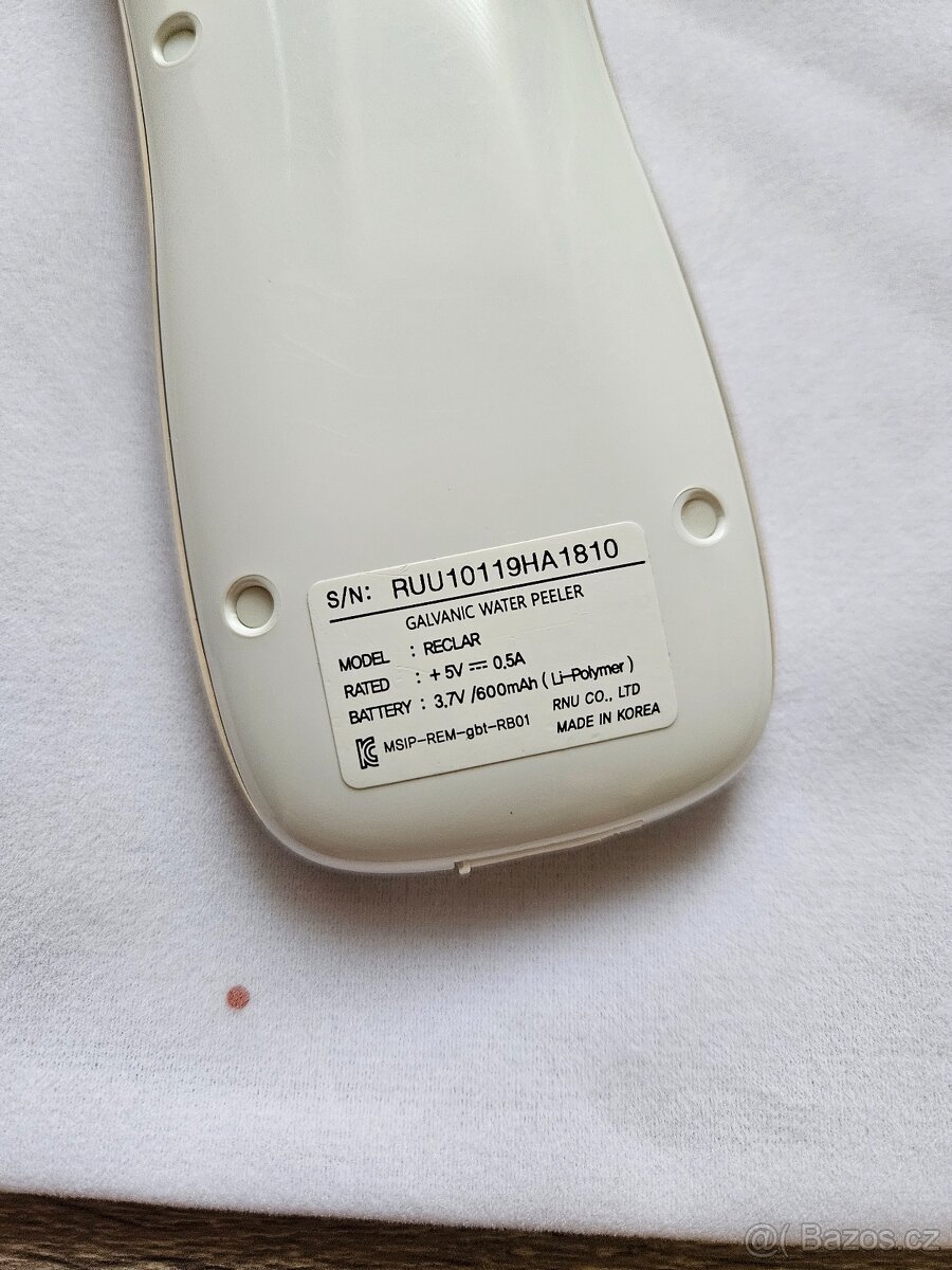 Reclar ultrazvuková špachtle, zlatá - 3