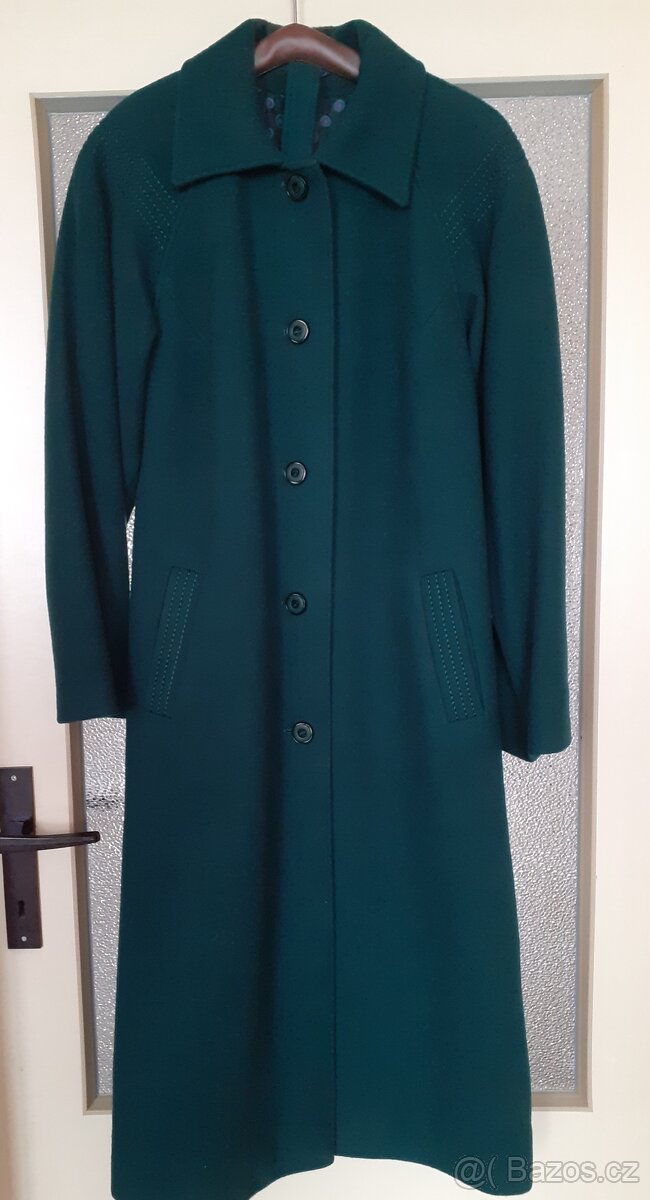 Dámský zimní flaušový kabát - 3