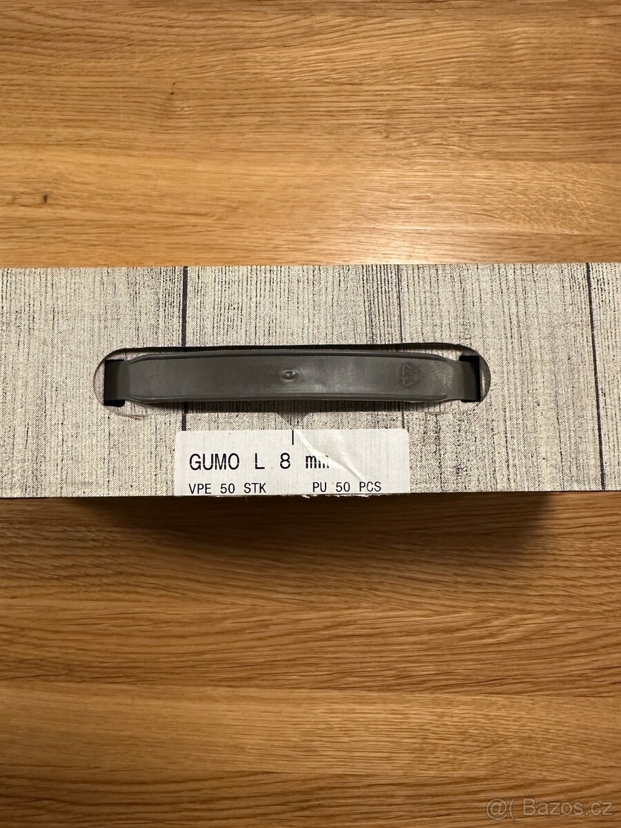 Podložka GUMO L 8 mm (80 x 30 mm) - 7 ks k dispozici - 3