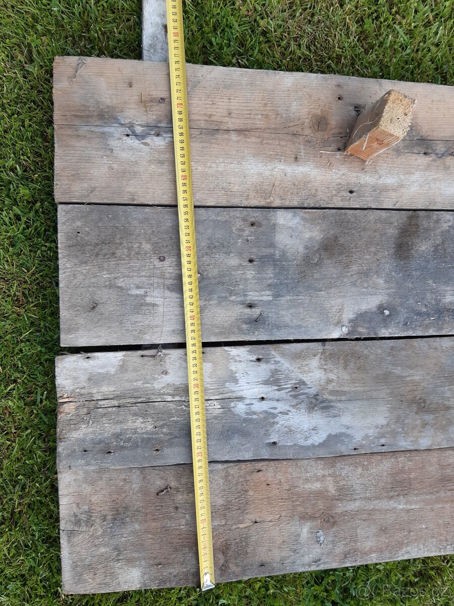 Prodám stará prkna na bednění - 3