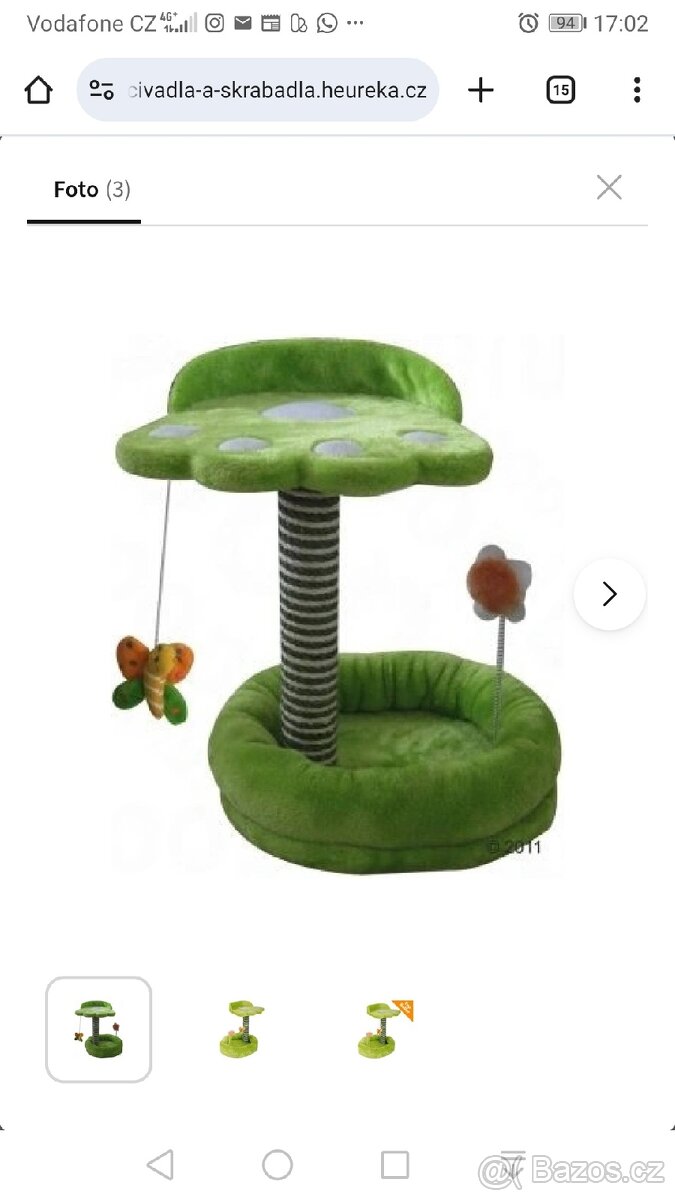 Skrabadlo pro kotata nove V:45 × D:40 × S:35 - 3