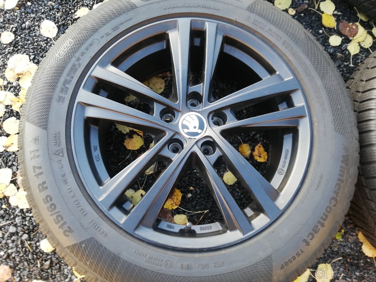 alu Škoda Kodiaq,Seat Taracco,VW Tiguan, zimní 215/65/17 - 3
