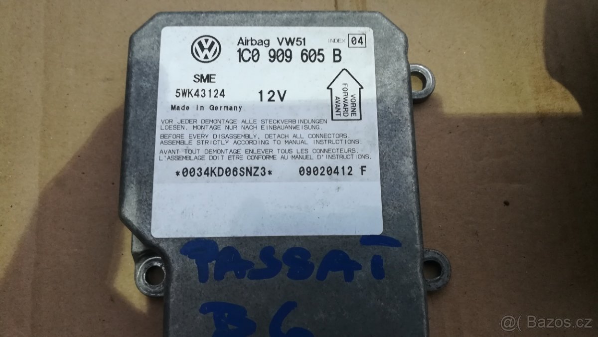 Sada - Airbag VW Passat B5/B5.5 / Superb I - 3