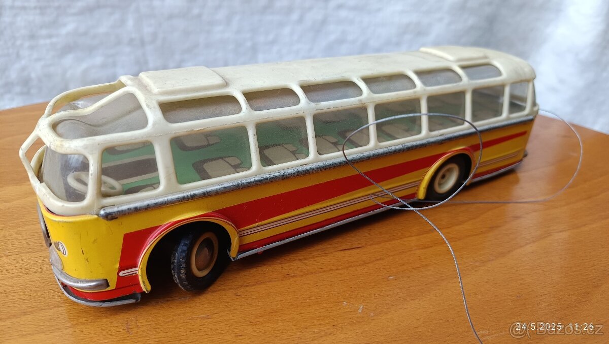 Retro hračka -autobus Škoda RTO - 3