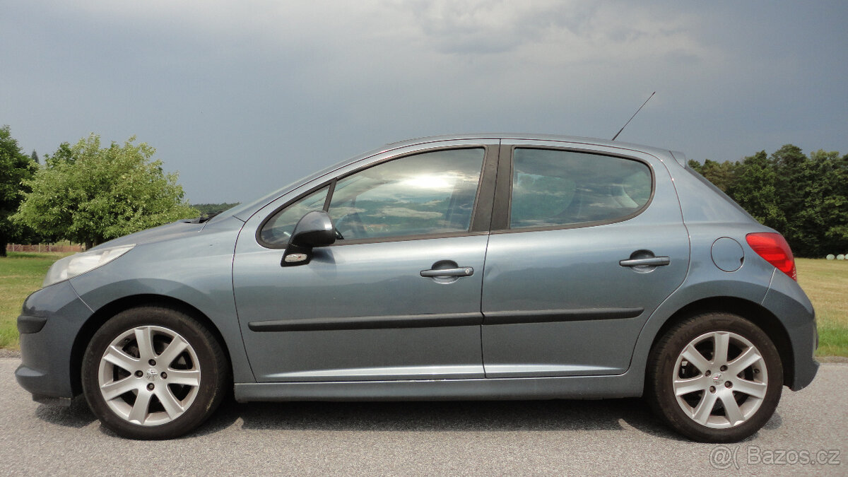 Peugeot 207 1.6 HDI 80kw rok 2007 STK 03/2027 Euro4 - 3