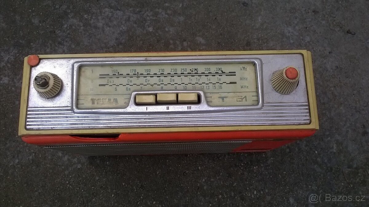 Tranzistorové radio Tesla JALTA - 3