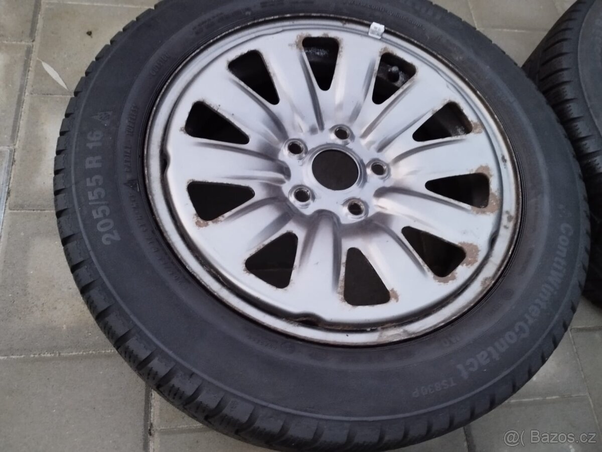 Plechové disky 5X112 R16 205/55 R16 - 3