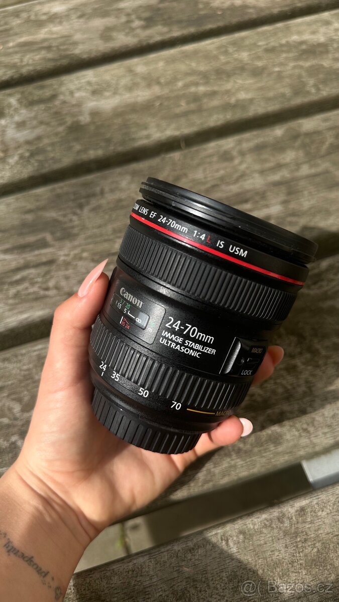 Canon EF 24-70mm f/4L IS USM zoom objektiv ze série L - 3