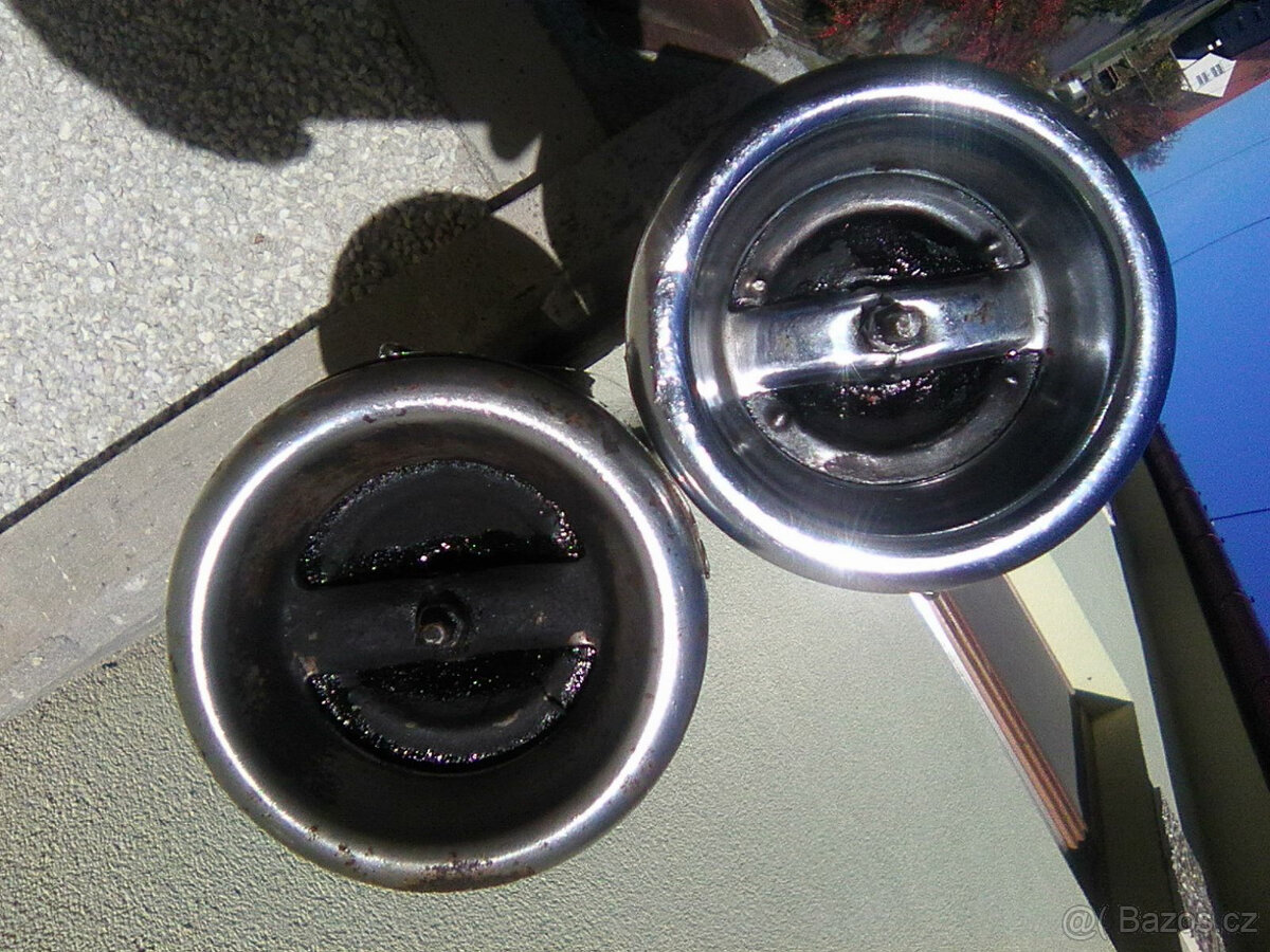 Jawa 350/632/634/638/639 ND-výfuky,kryty motoru,kastlíky.... - 3