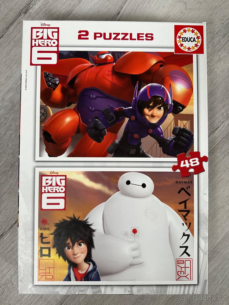 Puzzle Spiderman, Big Hero - 3