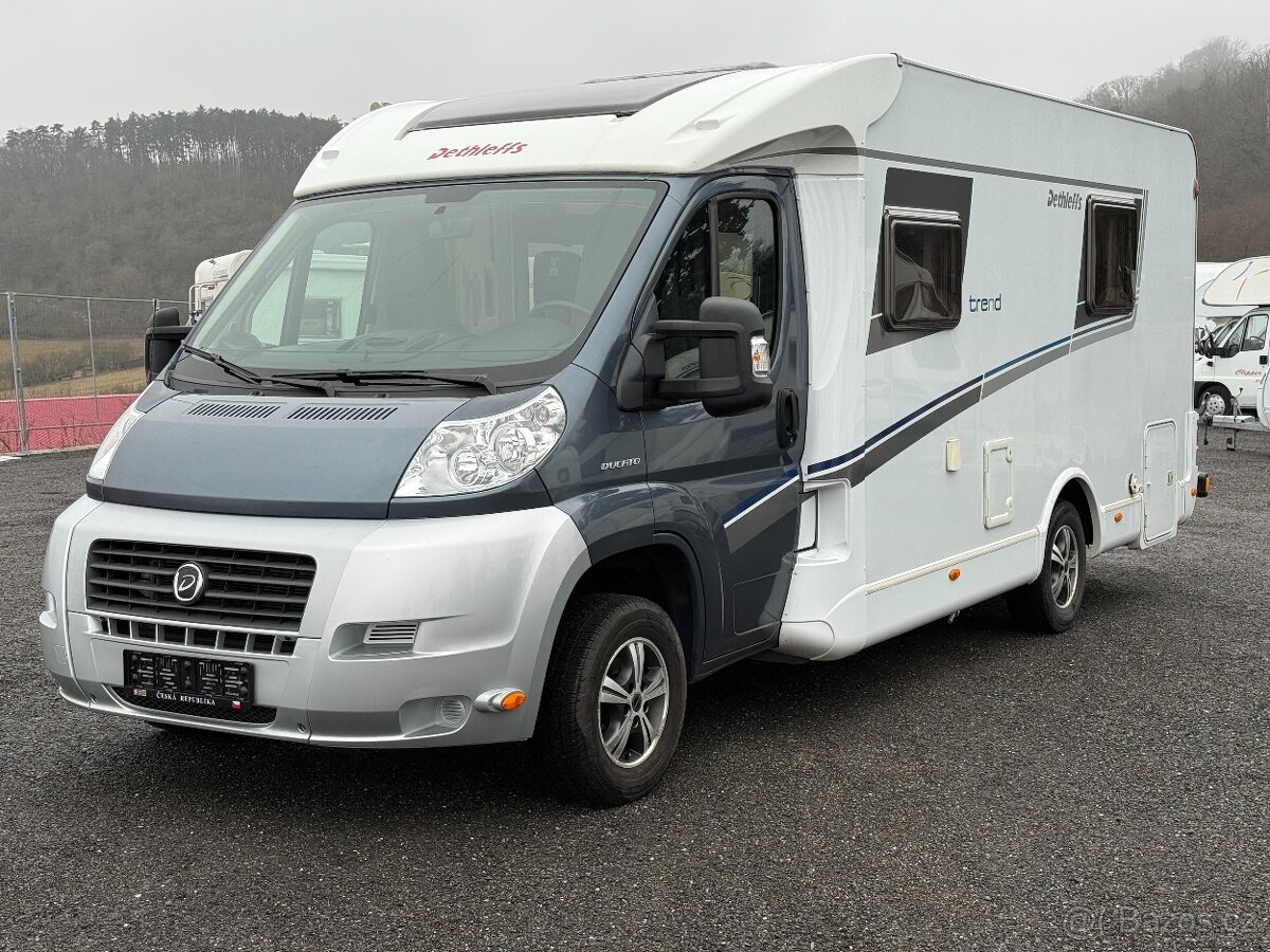 Obytná auta - Dethleffs Trend, královská postel, markýza - 3