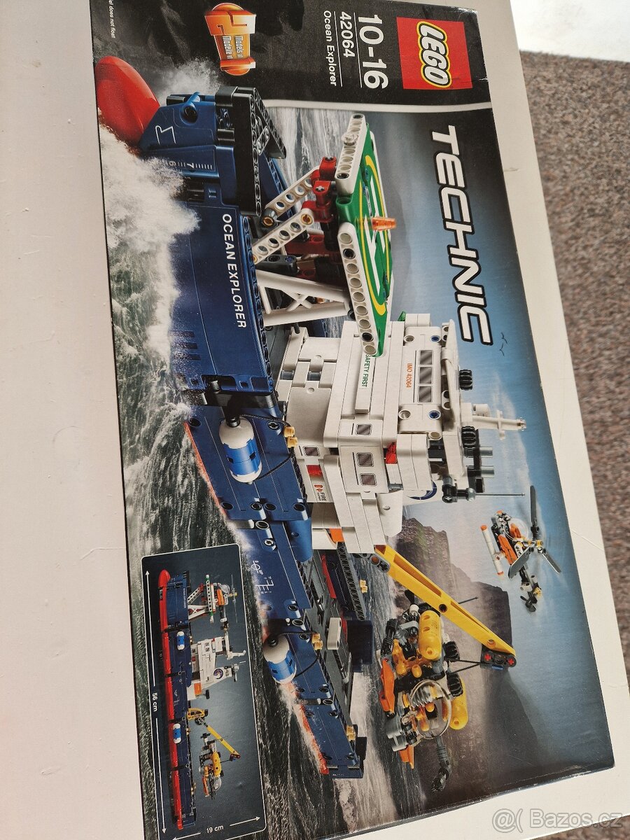 Lego technic 42064 loď 2v1 - 3