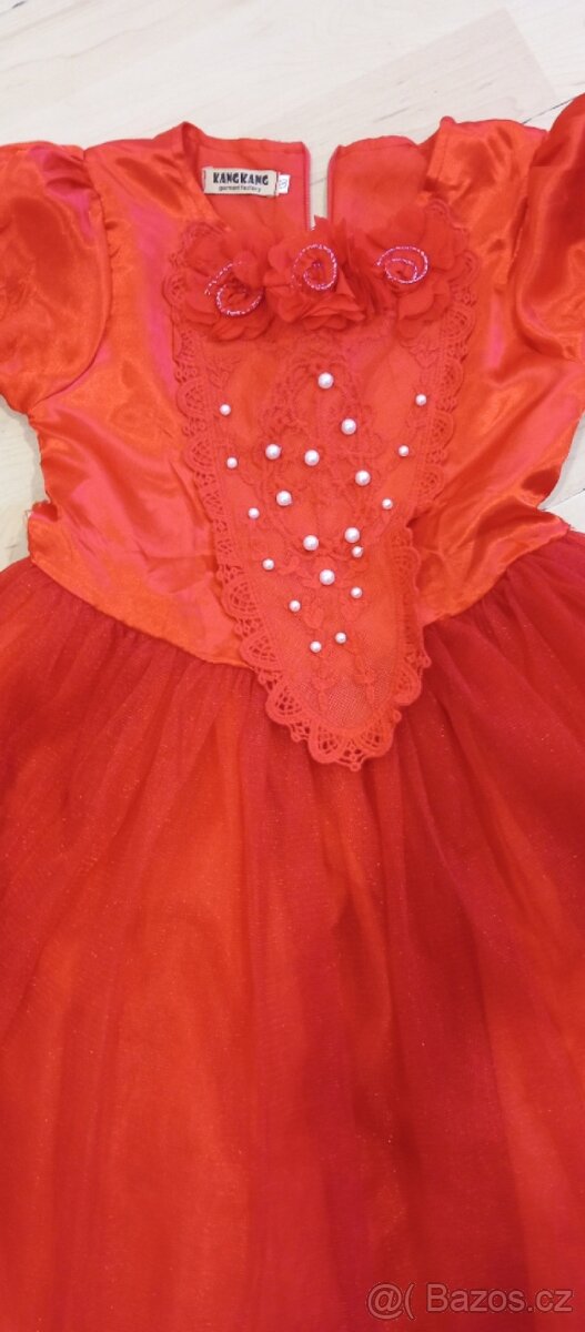 Šaty červená karkulka - 3