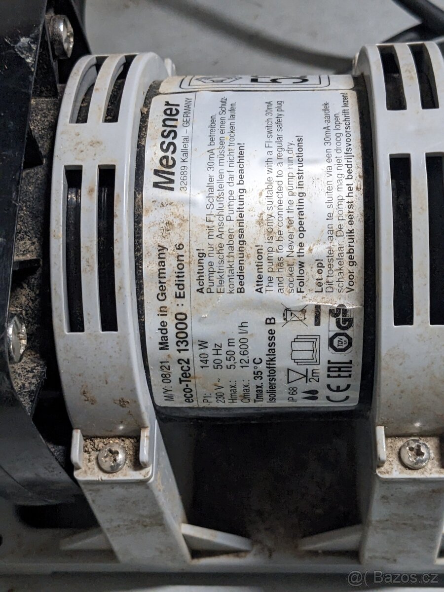 Jezírkové čerpadlo Messner Eco-Tec2 13000 - 3