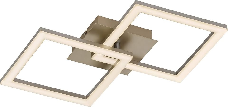 Moderní stropní LED svítidlo - 2 čtverce - 3