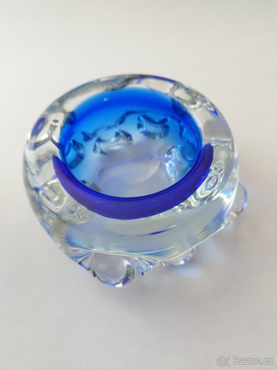 Set Paleček Škrdlovice váza a miska - 3