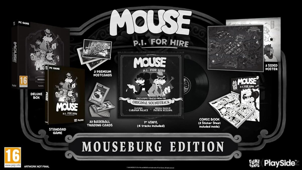 PS5 Mouse P.I. for Hire - Mouseburg Edition - 3