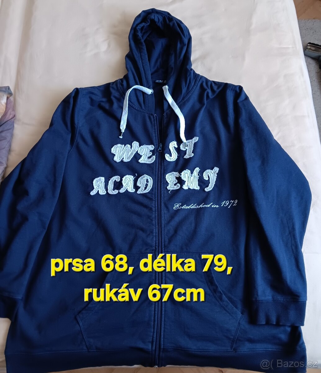 Dámská mikina s kapucí na zip - 3