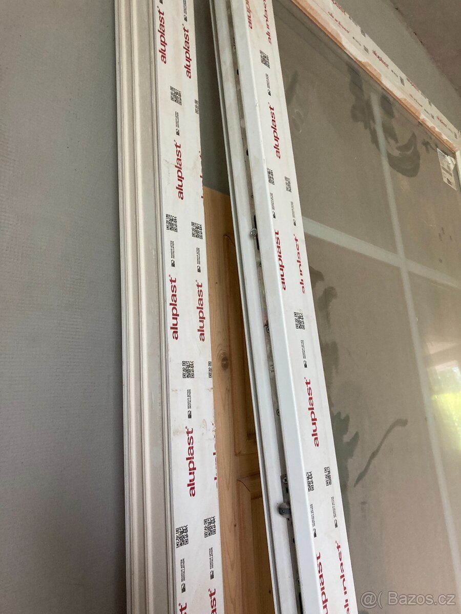 Prosklené dveře / Francouzské okno - levé 2470 x 1220cm - 3