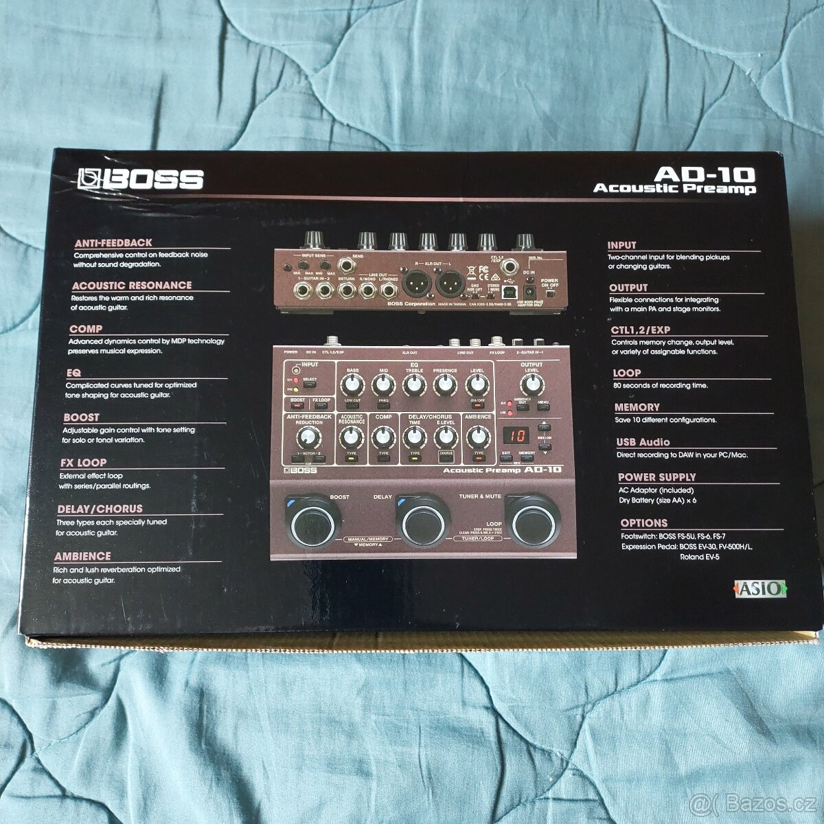 Multiefekt Boss AD-10 Acoustic Preamp - 3