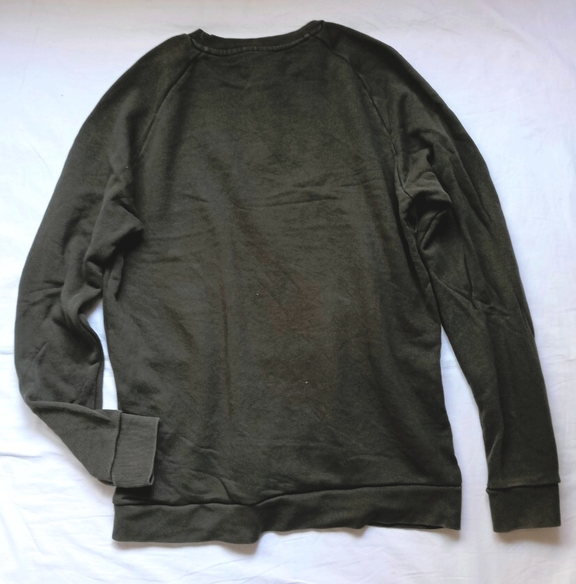 KHAKI PÁNSKÁ MIKINA-ADIDAS-L - 3