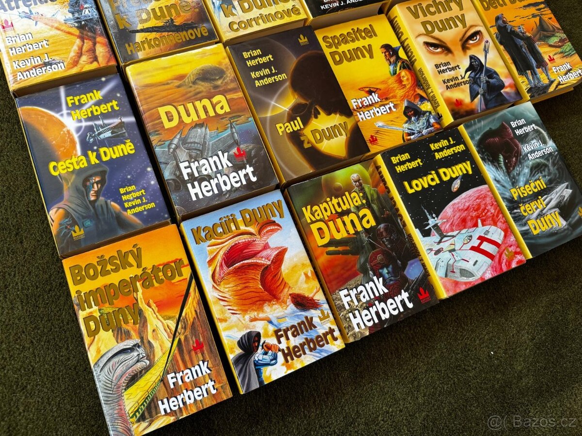 Duna - 23 knih - KOMPLET sbírka Baronet - 3