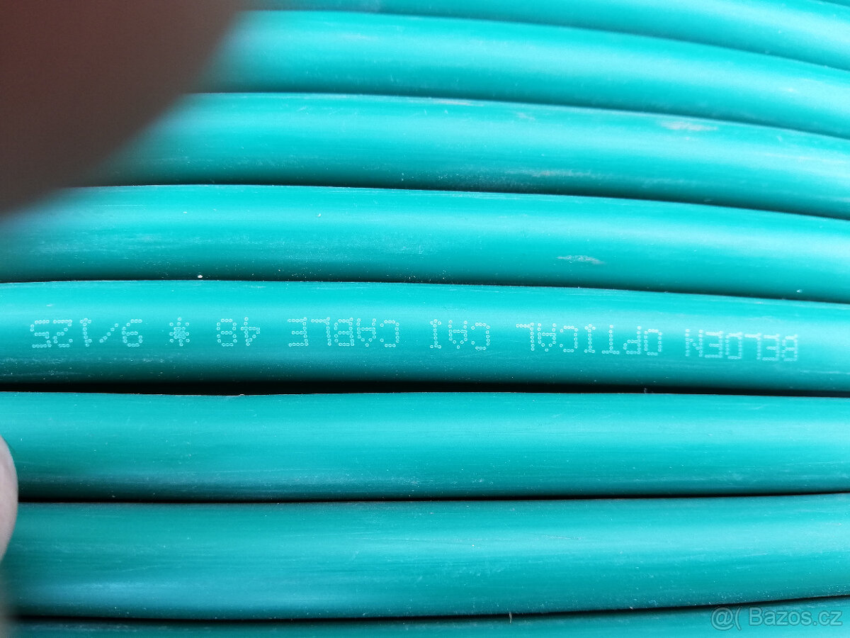 Prodám optický kabel Belden 48 9/125 - 3