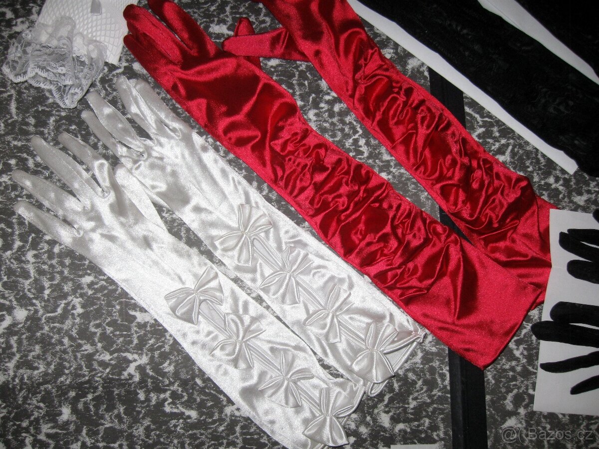 Společenské/svatební rukavičky - 3