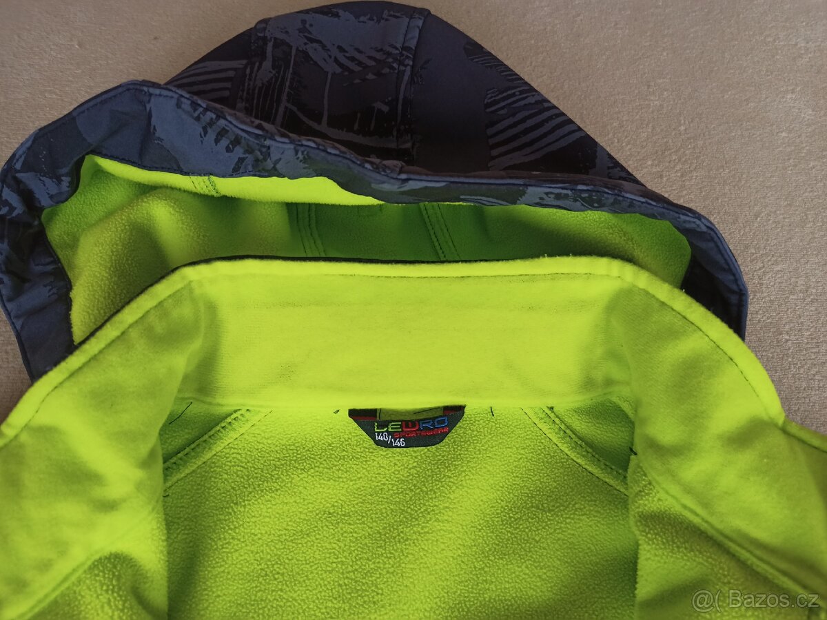 Chlapecká softshellová bunda, zn.Lewro 140-146 - 3