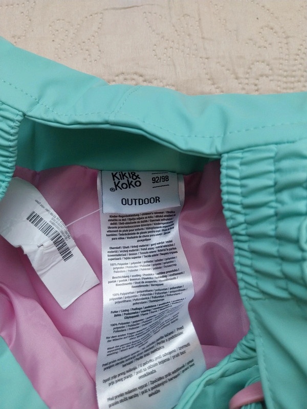 Kalhoty do deště Kiki&Koko, vel. 92/98 - 3