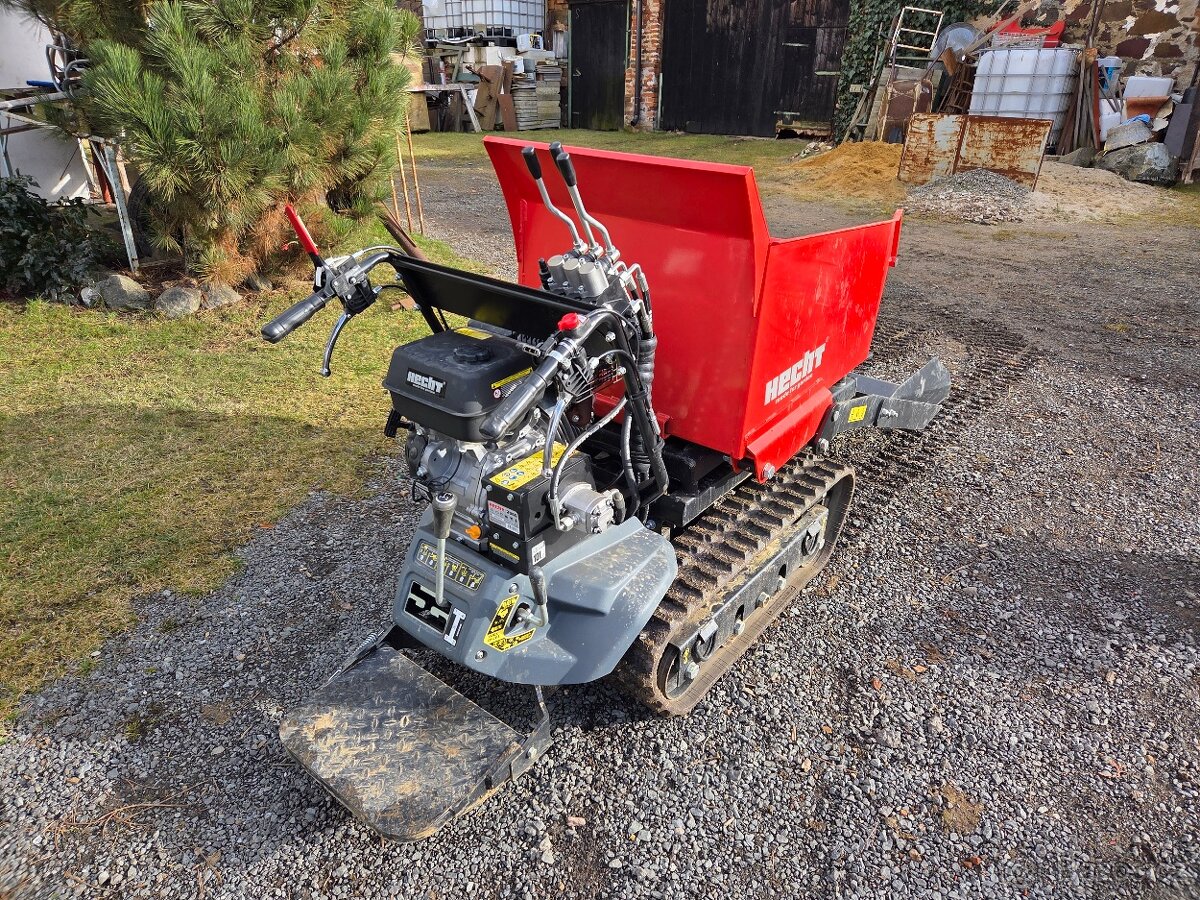 Pásový dumper HECHT 2960, zánovní v záruce - 3