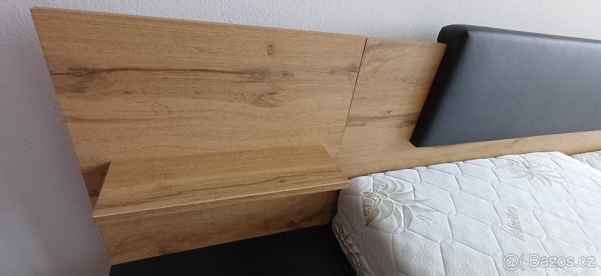 Manželská postel + matrace - 3