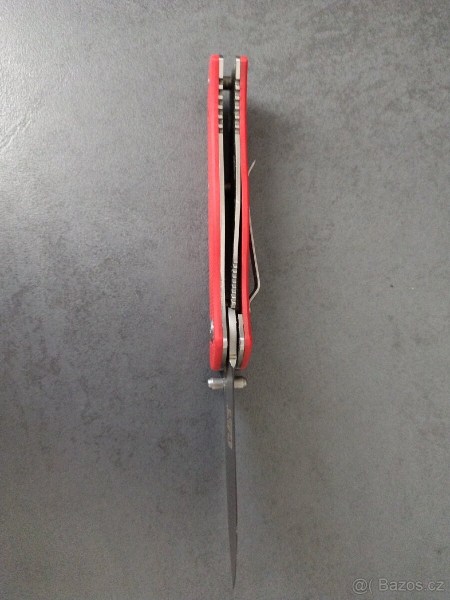 Skládací nůž Caterpillar – červený - 3